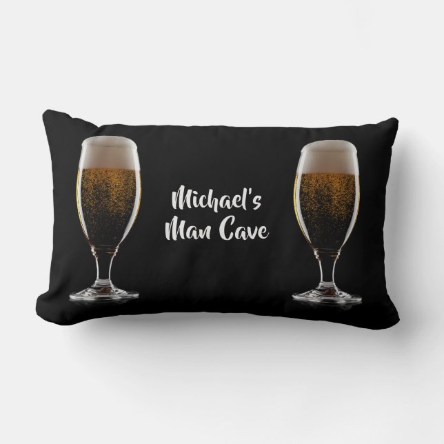 Aangepast tekstglas voor bier kussen (Voorkant)