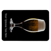 Aangepast tekstglas voor bier magneet (Horizontaal)