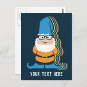 Aangepast tekstgnoom briefkaart (Voorkant / Achterkant)