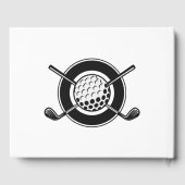 Aangepast tekstGolf Gastenboek (Achterkant)