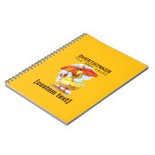 Aangepast tekstoverdenkerontwerp notitieboek (Linkerzijde)