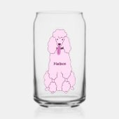 Aangepast tekstroze gereedschap blikvorm glas (Achterkant)