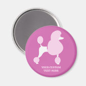 Aangepast tekstroze gereedschap magneet (Voorkant / Achterkant)