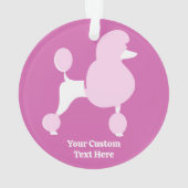 Aangepast tekstroze gereedschap ornament (achterkant)