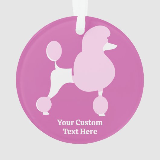 Aangepast tekstroze gereedschap ornament (achterkant)