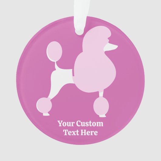 Aangepast tekstroze gereedschap ornament (voorkant)