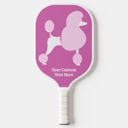 Aangepast tekstroze gereedschap pickleball paddle (Voorkant)