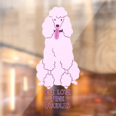 Aangepast tekstroze gereedschap raamsticker (Vel 2)