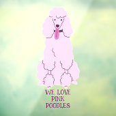 Aangepast tekstroze gereedschap raamsticker (Vel 3)