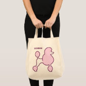 Aangepast tekstroze gereedschap tote bag (Voorkant (product))