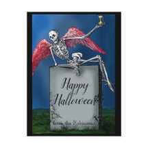  aangepast tekstskelet op Tomb Halloween