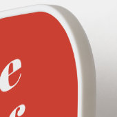 Aangepast tekstvak pickleball paddle (Links Detail)