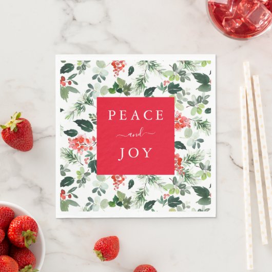 Aangepast tekstvakantiepaper Napkin Servet (Insitu)