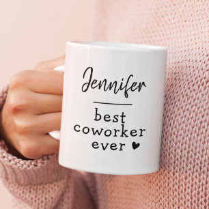 Aangepast tekstwerk Bestie Medewerker Colleague Fu Koffiemok