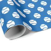 Aangepast tennisthema Verpakkingspapier op feestda Cadeaupapier (Rol Hoek)