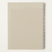 Aangepast Terug naar schoolluipaard Planner (Achterkant)