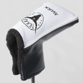 Aangepast Texas Longhorn Golfheadcover (3/4 voorkant)