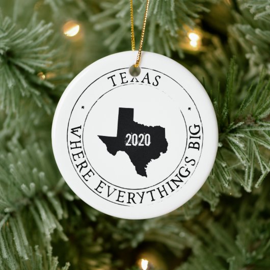 Aangepast Texas Ornament (Boom)