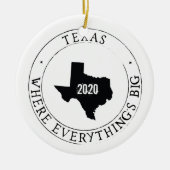 Aangepast Texas Ornament (Voorkant)