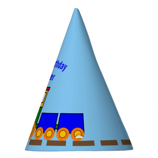 Aangepast tijdperk en naam van de Happy Birthday T Feesthoedjes (Rechts)