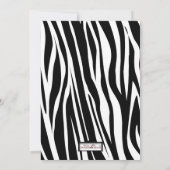 Aangepast tijdschrift Style Sweet 16 Party nodigt  Kaart (Achterkant)