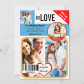 Aangepast tijdschrift Style Weddenschap Shower uit Kaart (Voorkant)