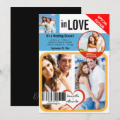 Aangepast tijdschrift Style Weddenschap Shower uit Kaart (Voorkant / Achterkant)