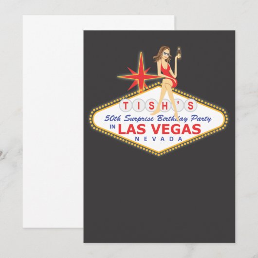 Aangepast - Tish 50e (Voorkant / Achterkant)