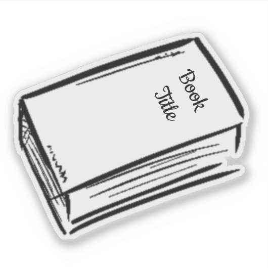 Aangepast titelboek sticker (Voorkant)