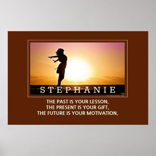 Aangepast toekomstig Inspirerend citaat van de MoT Poster (Voorkant)