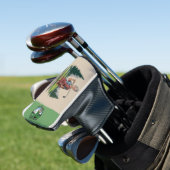 Aangepast Toernooi Grappige Quote Corporate Logo Golfheadcover (Insitu)