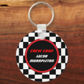 Aangepast toetsenbord voor rackcheques sleutelhanger (Voorkant)