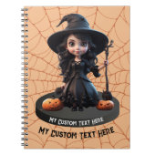 Aangepast toevoegen Jouw tekst Sjabloon Gotisch No Notitieboek (Voorkant)