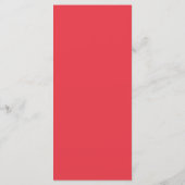 Aangepast Tomaat Rood Geluid Effect Plat Menu (Achterkant)