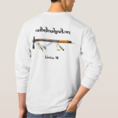 Aangepast Tomahawk - kleurde Tom/kreeg rook? T-shirt (Achterkant)