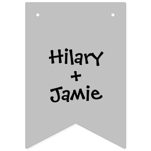 Aangepast tractorland Barn Rustic Wedding Vlaggetjes (Derde vlag)