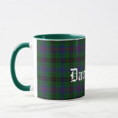 Aangepast traditioneel Davidson Tartan Mok (Links)