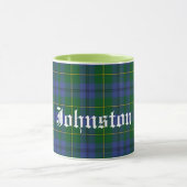 Aangepast traditioneel Johnston Tartan Pset Mok (Midden)