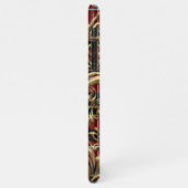 Aangepast traditioneel Schots patroon voor Tartanc iPhone Hoesje (Linkerkant)