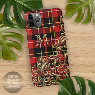 Aangepast Traditioneel Schots Tartan Geruit Patroo iPhone 16 Pro Max Hoesje
