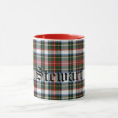 Aangepast traditioneel stewart-tartan mok (Midden)