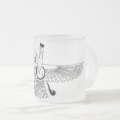 Aangepast transportsysteem voor Farohar Matglas Koffiemok (Voorkant rechts)