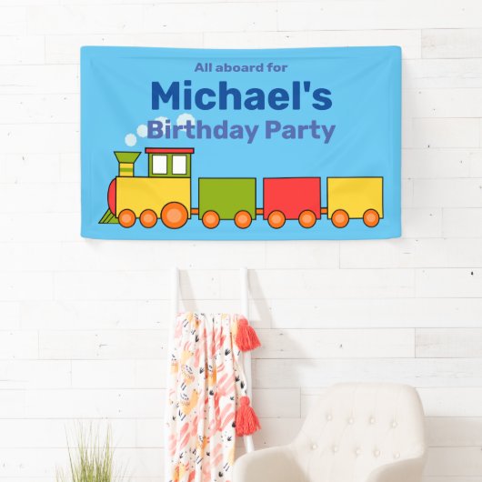 Aangepast treinpersoneel spandoek (Insitu)