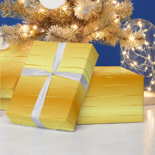 Aangepast Trendy Gold-uiterlijk glanzend, elegant Cadeaupapier