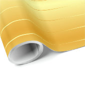 Aangepast Trendy Gold-uiterlijk glanzend, elegant  Cadeaupapier (Rol Hoek)