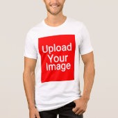 Aangepast Tri-Blend shirt (Voorkant)