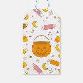 Aangepast Trick-or-Treat Halloween Boo Cadeau Favo Cadeaulabel (Achterkant)