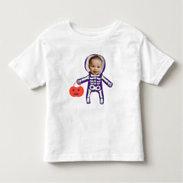 Aangepast trick or treat skelet Halloween Kinder Shirts