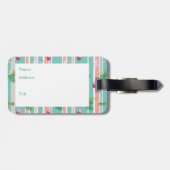 Aangepast tropisch Bagagelabel (Achterkant horizontaal)