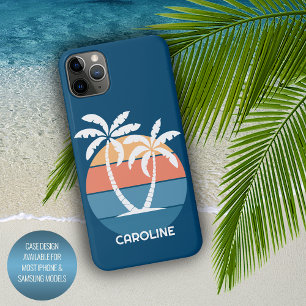 Aangepast Tropisch Eiland Strand Oceaan Zonsonderg iPhone 16 Pro Max Hoesje